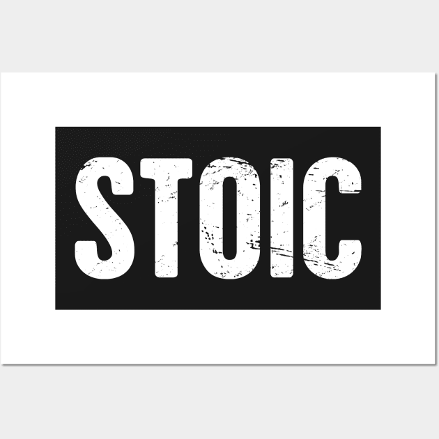 STOIRC | Stoicism Design Wall Art by MeatMan